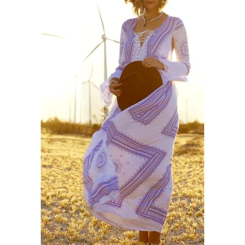 New Boho long maxi dress xxs, xs, small